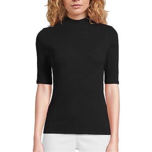 Lands End Women’s Mock Turtleneck Large